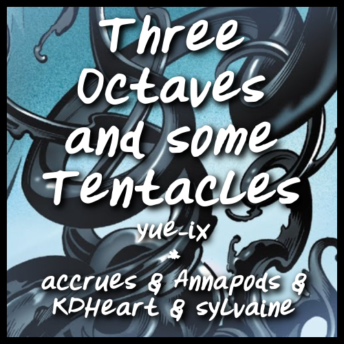 cover of three octaves and some tentacles, showing swirly venom tentacles.